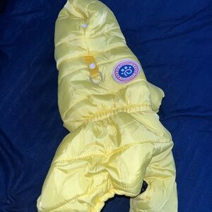 Yellow Dog Puffer Jacket